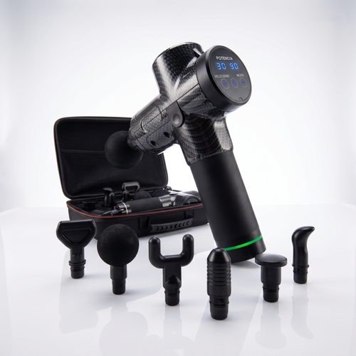 Pistola de masajes doble